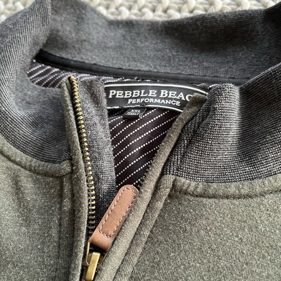 Pebble Beach Performance 1/4 zip Golf Pullover size XXL - Picture 2 of 9